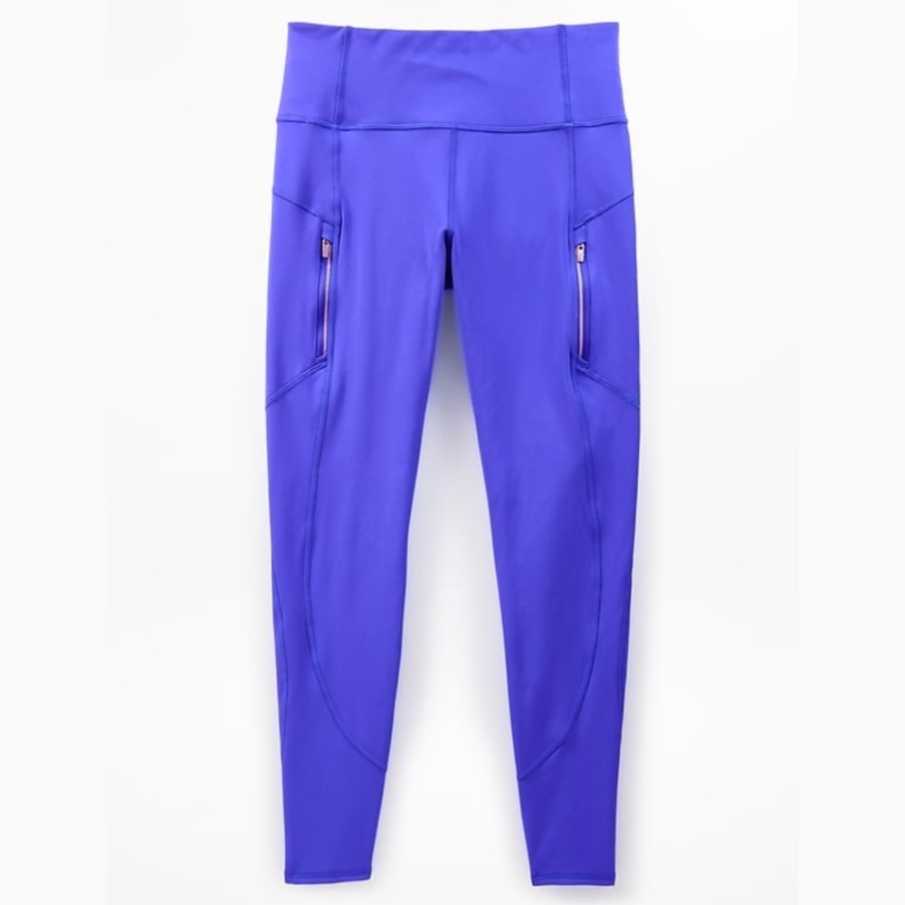 Athleta Cold Weather Rainier High Rise Bootcut Leggings - Borealis Blue - Large